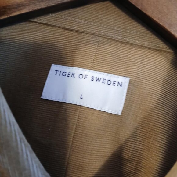 TIGER OF SWEDEN - Beige corduroy shirt - Sz L - Picture 5 of 8